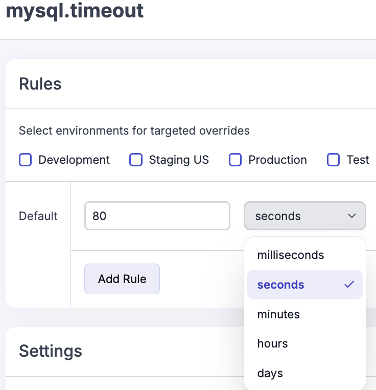 duration datatype